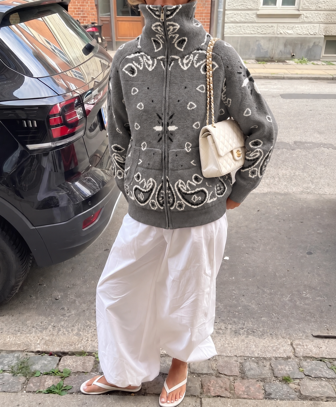 mayfair - viral bandana cardigan