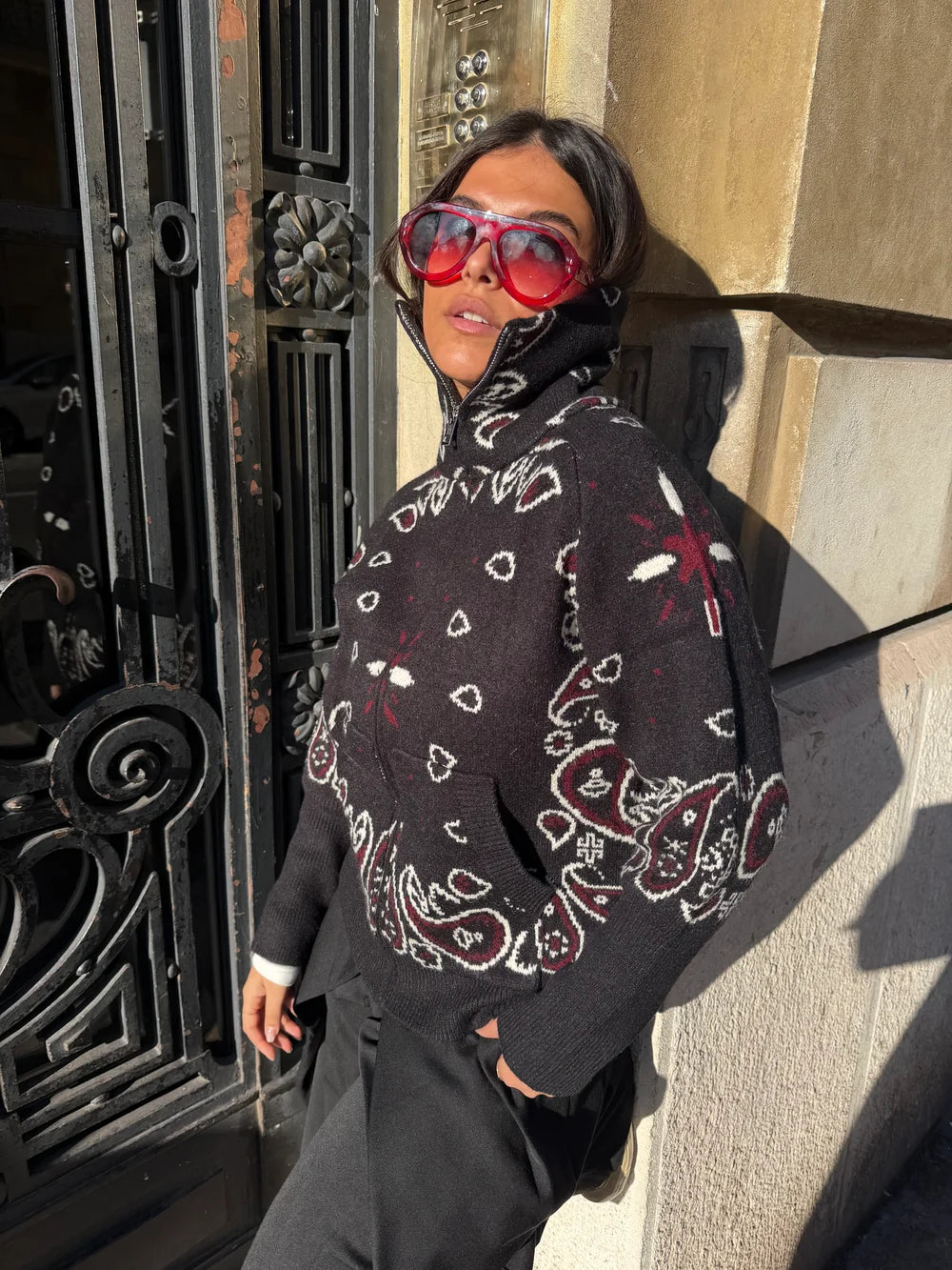 mayfair - viral bandana cardigan
